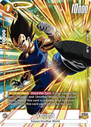 Image of Vegeta - FP-073 (Tournament Pack 10) (FP-073) - Tournament and Championship Promos Holofoil