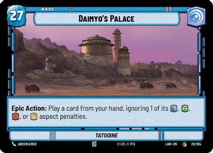 Image of Daimyo's Palace // Credit (20 // T01) - A Lawless Time
