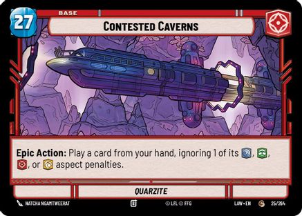 Image of Contested Caverns // Experience (25 // T02) - A Lawless Time