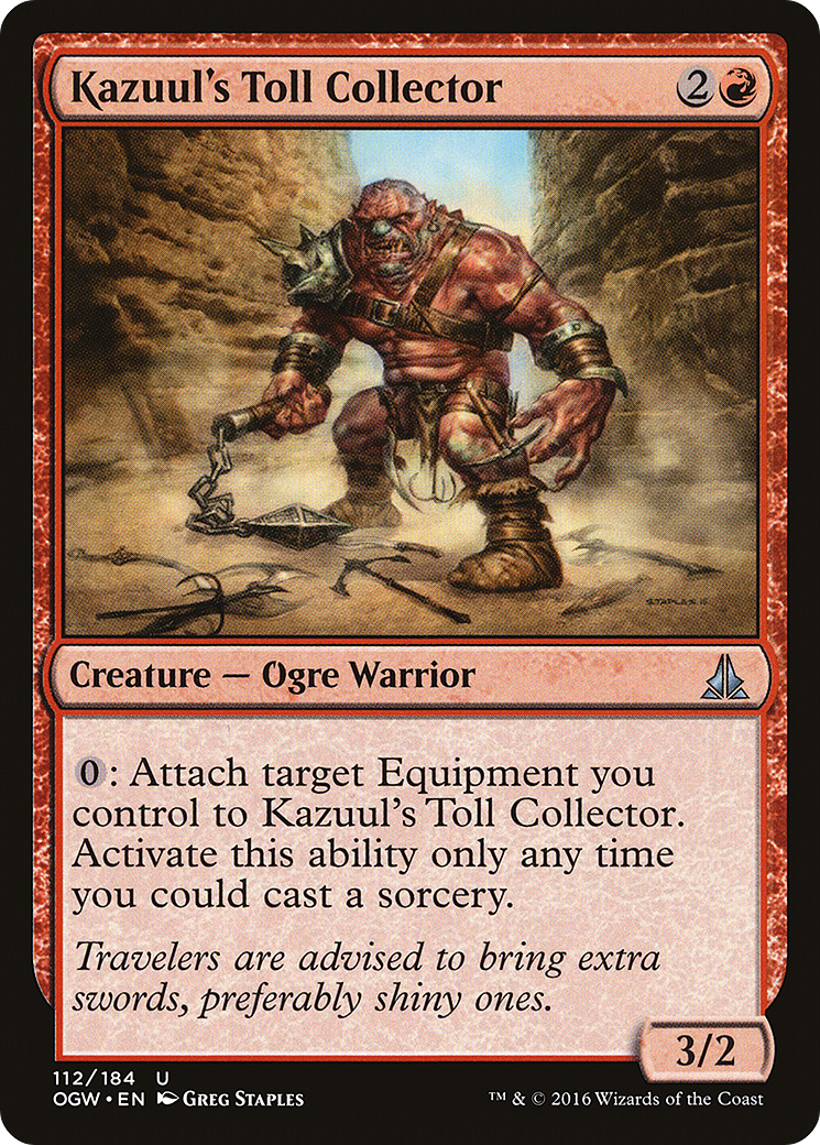 Image of Kazuul's Toll Collector (OGW-112) - Oath of the Gatewatch