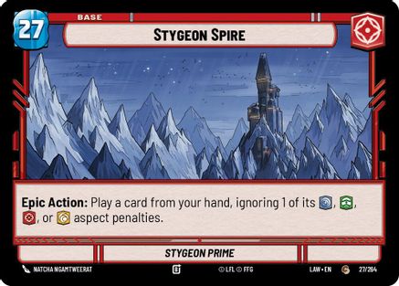 Image of Stygeon Spire // Shield (27 // T03) - A Lawless Time