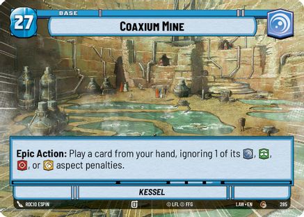 Image of Coaxium Mine // Shield (Hyperspace) (285 // T06) - A Lawless Time