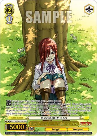 Image of Days Away From Fighting, Erza (SSP) (FT/S120-E007SSP SSP) - FAIRY TAIL 100 YEARS QUEST