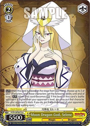 Image of Moon Dragon God, Selene (FT/S120-E013 U) - FAIRY TAIL 100 YEARS QUEST