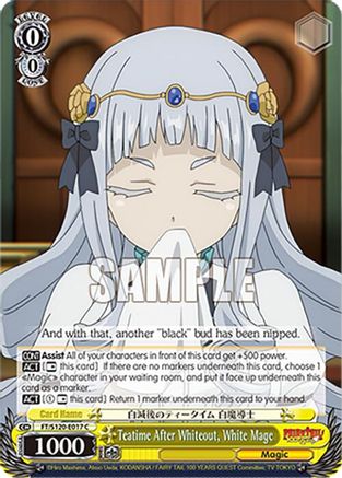Image of Teatime After Whiteout, White Mage (FT/S120-E017 C) - FAIRY TAIL 100 YEARS QUEST