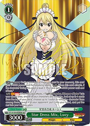 Image of Star Dress Mix, Lucy (SP) (FT/S120-E028SP SP) - FAIRY TAIL 100 YEARS QUEST