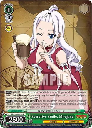 Image of Secretive Smile, Mirajane (FT/S120-E030 R) - FAIRY TAIL 100 YEARS QUEST
