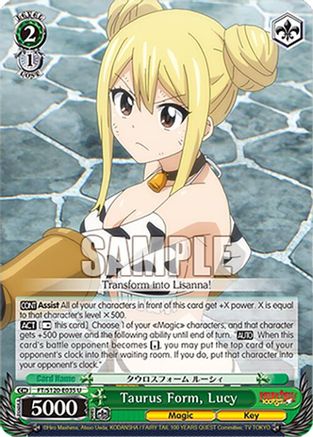 Image of Taurus Form, Lucy (FT/S120-E035 U) - FAIRY TAIL 100 YEARS QUEST