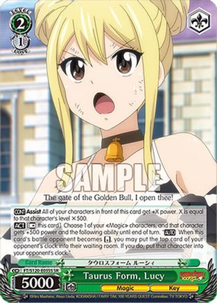 Image of Taurus Form, Lucy (SR) (FT/S120-E035S SR) - FAIRY TAIL 100 YEARS QUEST