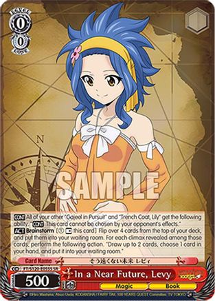 Image of In a Near Future, Levy (SR) (FT/S120-E055S SR) - FAIRY TAIL 100 YEARS QUEST