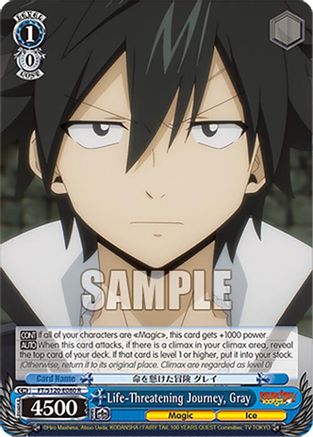 Image of Life-Threatening Journey, Gray (FT/S120-E080 R) - FAIRY TAIL 100 YEARS QUEST