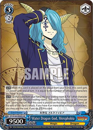 Image of Water Dragon God, Mercphobia (SR) (FT/S120-E090S SR) - FAIRY TAIL 100 YEARS QUEST