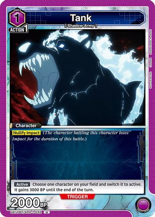 Image of Tank (UE17BT/SLG-1-032) - UE17BT SOLO LEVELING
