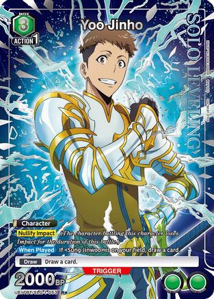 Image of Yoo Jinho (053) (R*) (UE17BT/SLG-1-053) - UE17BT SOLO LEVELING Foil