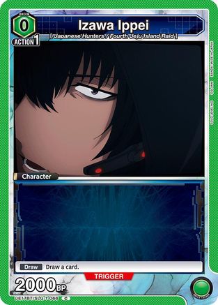 Image of Izawa Ippei (UE17BT/SLG-1-066) - UE17BT SOLO LEVELING