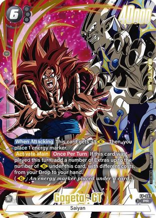 Image of Gogeta : GT (2nd Anniversary Pack) (FP-081) - Fusion World Promotion Cards and Packs Holofoil