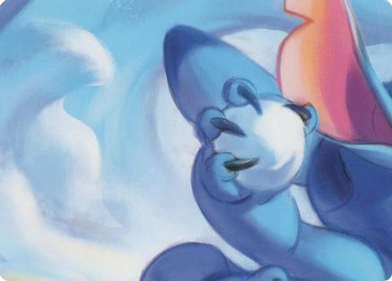 Image of Winterspell Snowball Fight Puzzle Insert (Middle Left)  - Winterspell