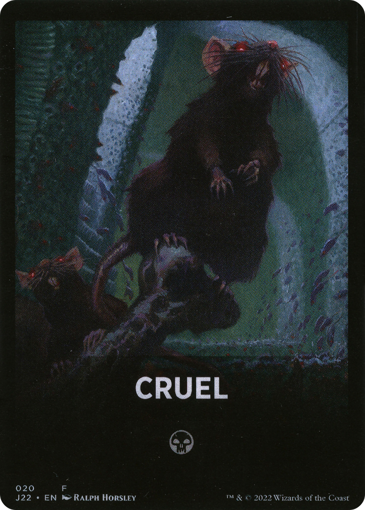 Image of Cruel (FJ22-020) - Jumpstart 2022 Front Cards