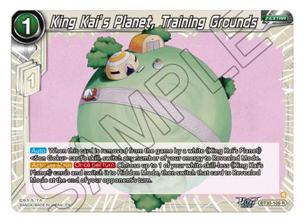 Image of King Kai's Planet, Training Grounds (BT30-109) - Three Glorious Fighters