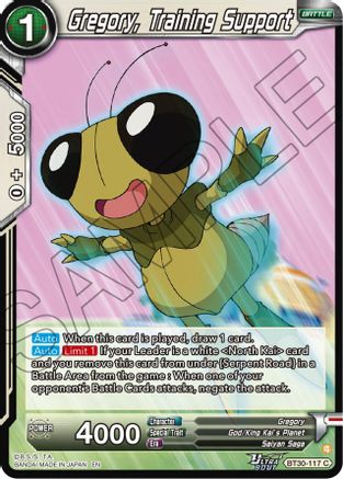 Image of Gregory, Training Support (BT30-117) - Three Glorious Fighters Foil