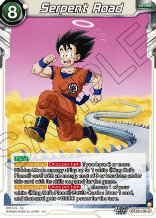 Image of Serpent Road (BT30-134) - Three Glorious Fighters