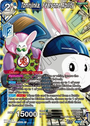 Image of Toninjinka, Fearsone Ability (BT30-136) - Three Glorious Fighters Foil