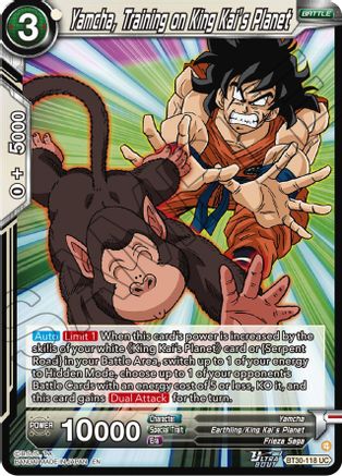 Image of Yamcha, Training on King Kai's Planet (BT30-118) - Three Glorious Fighters