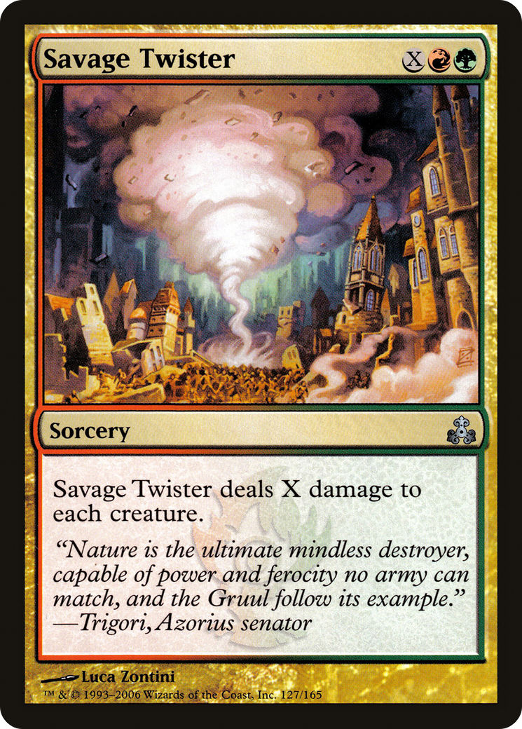 Image of Savage Twister (GPT-127) - Guildpact Foil