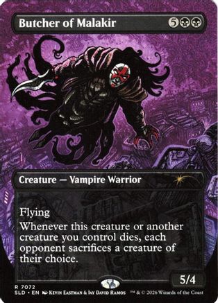Image of Butcher of Malakir (7072) (SLD-7072) - Secret Lair Drop Series