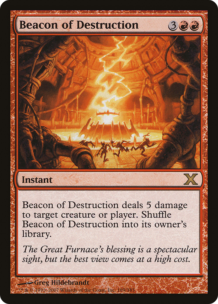 Image of Beacon of Destruction (10E-189) - Tenth Edition
