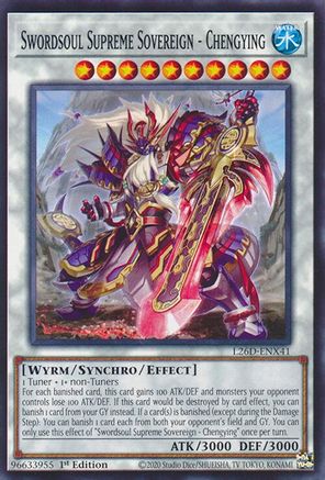 Image of Swordsoul Supreme Sovereign - Chengying (L26D-ENX41) - Legendary Modern Decks 2026 1st Edition