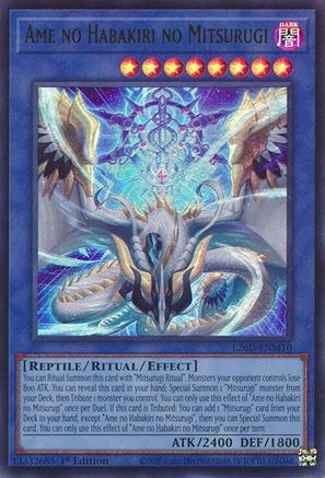 Image of Ame no Habakiri no Mitsurugi (L26D-ENM10) - Legendary Modern Decks 2026 1st Edition