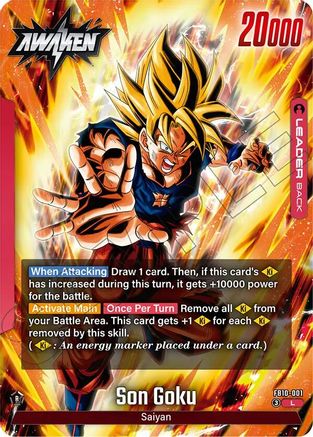 Image of Son Goku - FB10-001 (FB10-001) - Cross Force