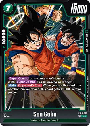 Image of Son Goku - FB10-052 (FB10-052) - Cross Force