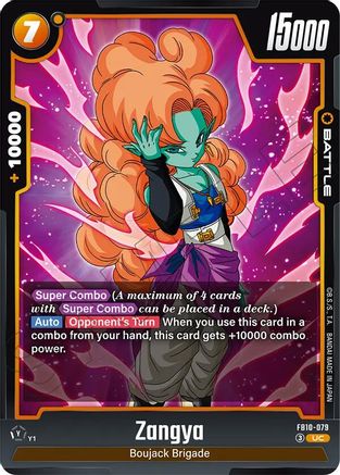 Image of Zangya - FB10-079 (FB10-079) - Cross Force