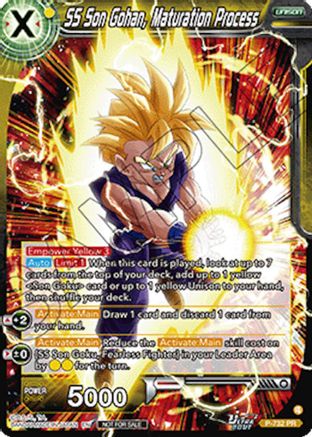 Image of SS Son Gohan, Maturation Process (Ultra-Bout Series Tournament Pack Vol.2) (P-732) - Tournament Promotion Cards