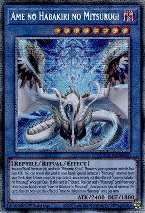 Image of Ame no Habakiri no Mitsurugi (Starlight Rare) (L26D-ENM10) - Legendary Modern Decks 2026 1st Edition