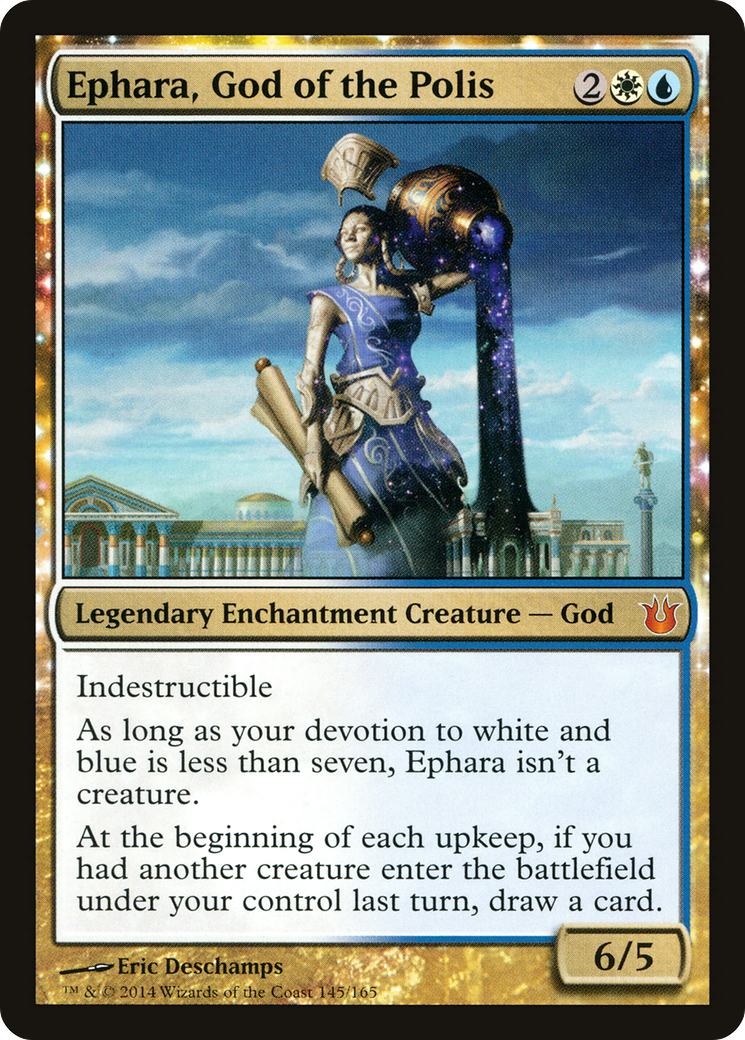 Image of Ephara, God of the Polis (BNG-145) - Born of the Gods: (enchantment)