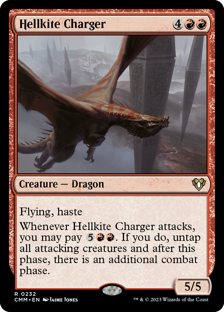 Image of Hellkite Charger (CMM-232) - Commander Masters