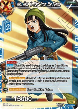 Image of Mai, Here to Help From the Future (BT30-018) - Three Glorious Fighters Foil