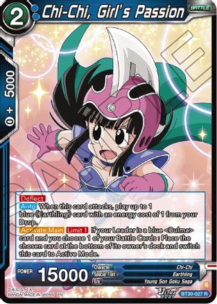 Image of Chi-Chi, Girl’s Passion (BT30-027) - Three Glorious Fighters Foil