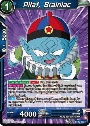 Image of Pilaf, Brainiac (BT30-032) - Three Glorious Fighters Foil