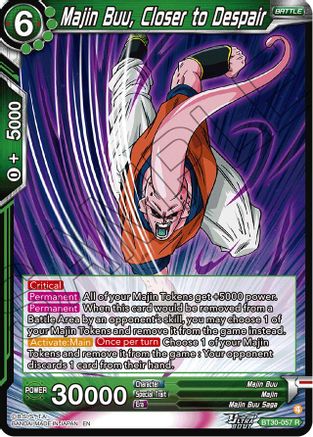 Image of Majin Buu, Closer to Despair (BT30-057) - Three Glorious Fighters