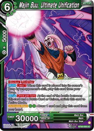 Image of Majin Buu, Ultimate Unification (BT30-058) - Three Glorious Fighters Foil