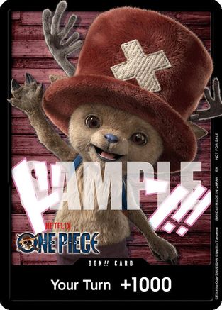 Image of DON!! Card (Netflix Tony Tony.Chopper) - One Piece Promotion Cards