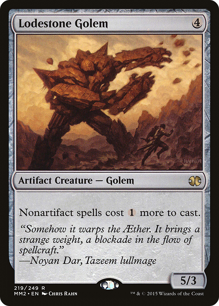 Image of Lodestone Golem (MM2-219) - Modern Masters 2015