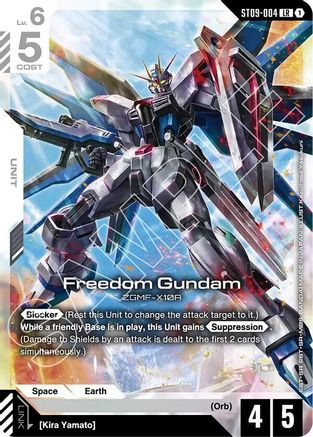 Image of Freedom Gundam (ST09-004) - Starter Deck 09 Destiny Ignition Holofoil