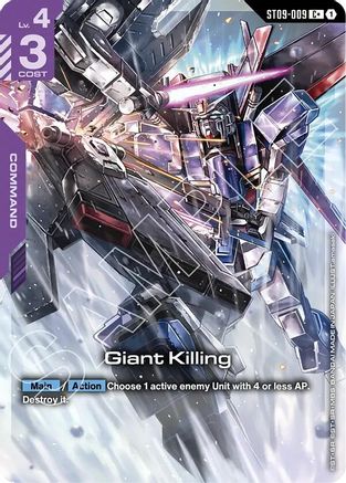 Image of Giant Killing (C+) (ST09-009) - Starter Deck 09 Destiny Ignition Holofoil