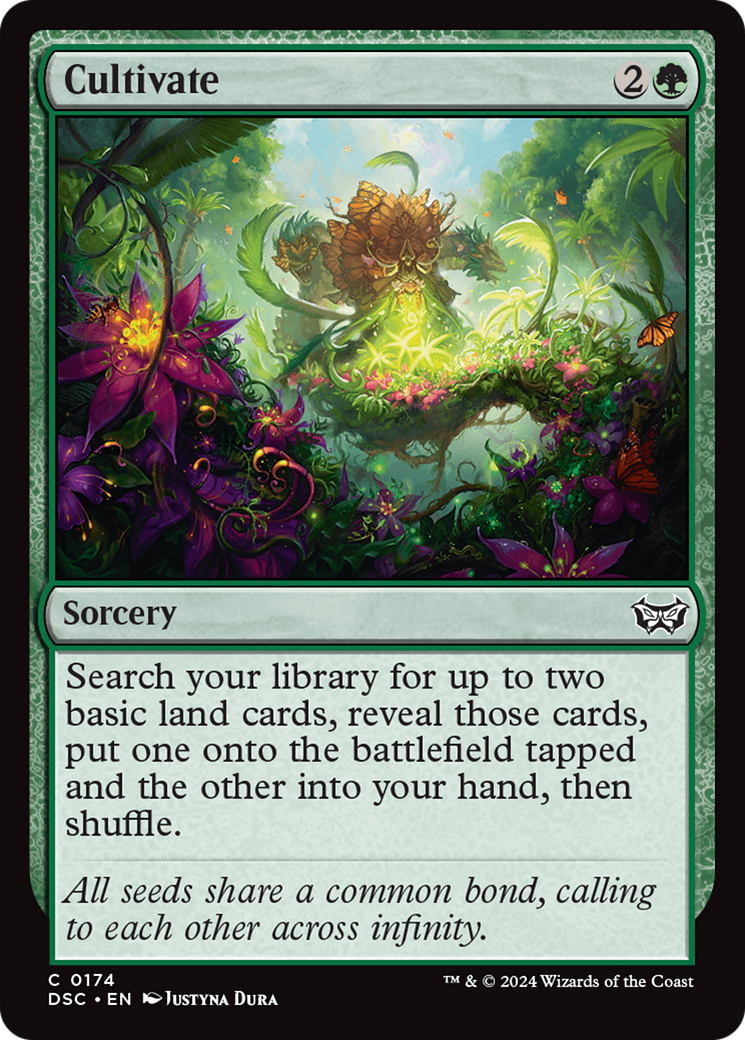 Image of Cultivate (DSC-174) - Duskmourn: House of Horror Commander