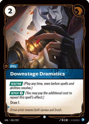 Image of Downstage Dramatics (061/219) - Unleashed